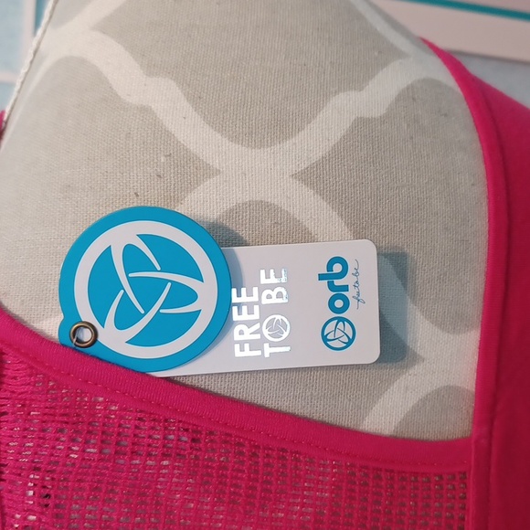 New! Orb Pink tank with detailing (5303) - Picture 4 of 7